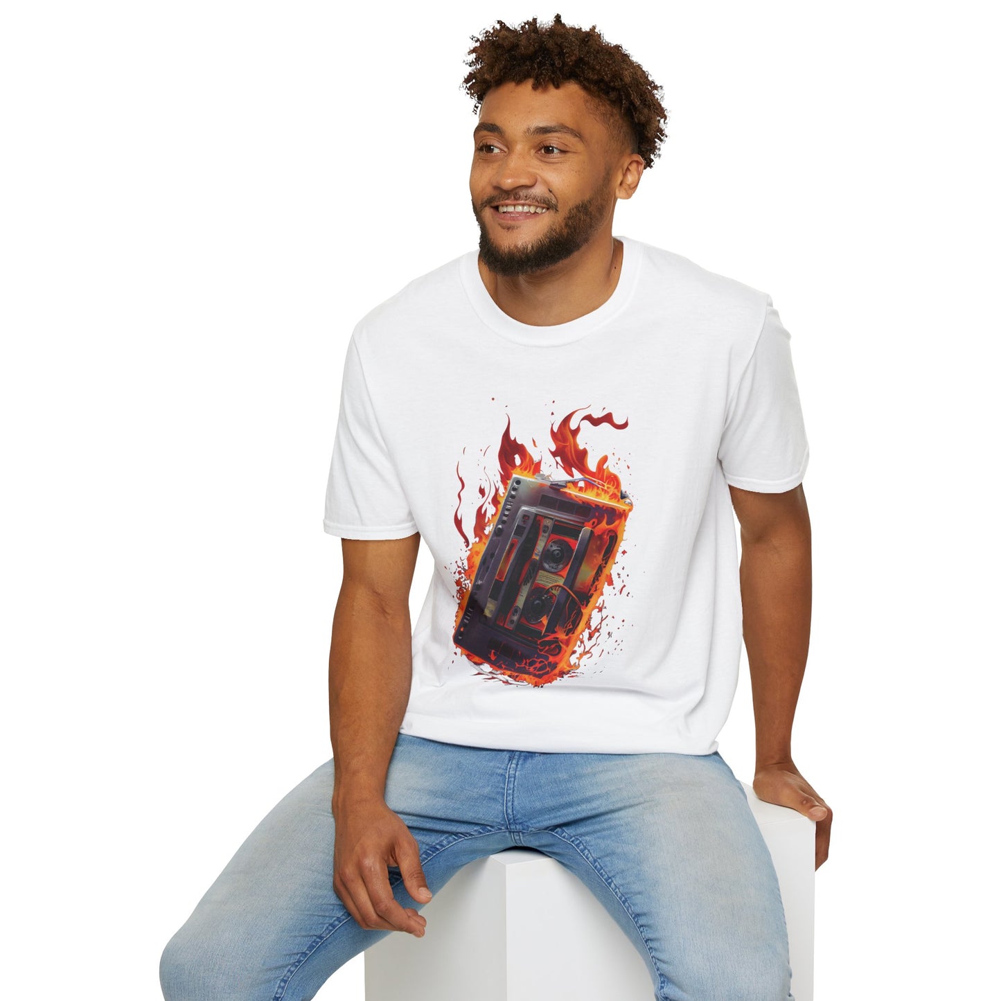 CASSETTE FLAMES_TEE