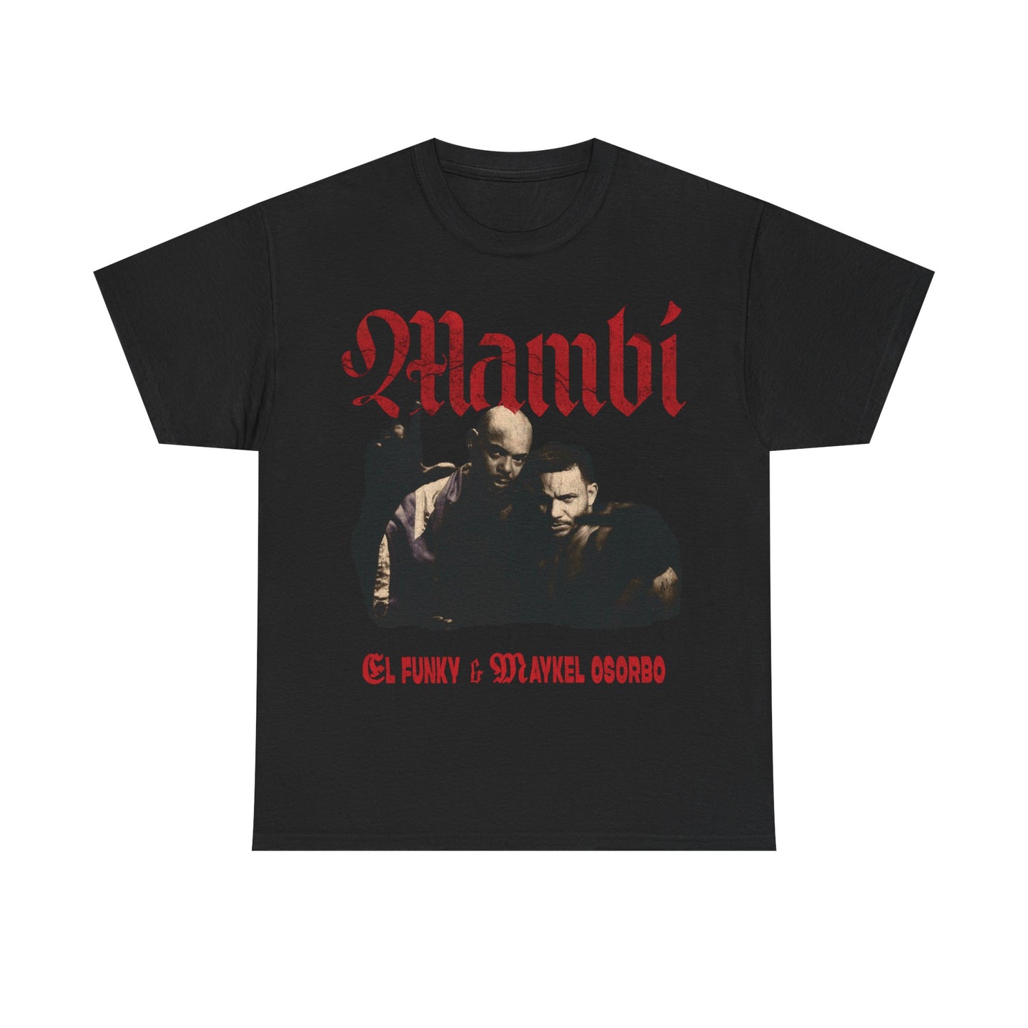 EL FUNKY & MAYKEL OSORBO MAMBÍ ALBUM ART-SHIRT