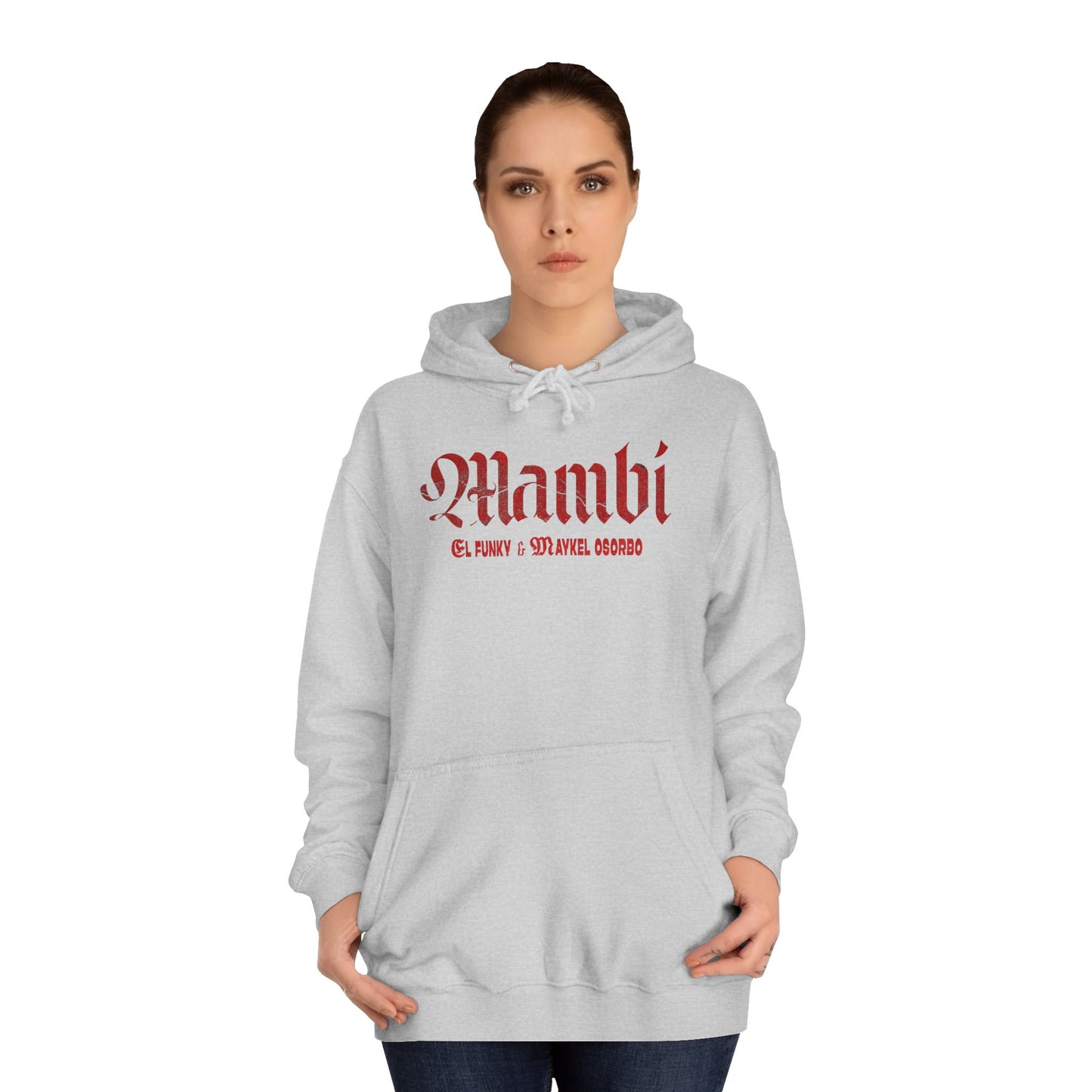 MAMBI_WHITE HOODIE