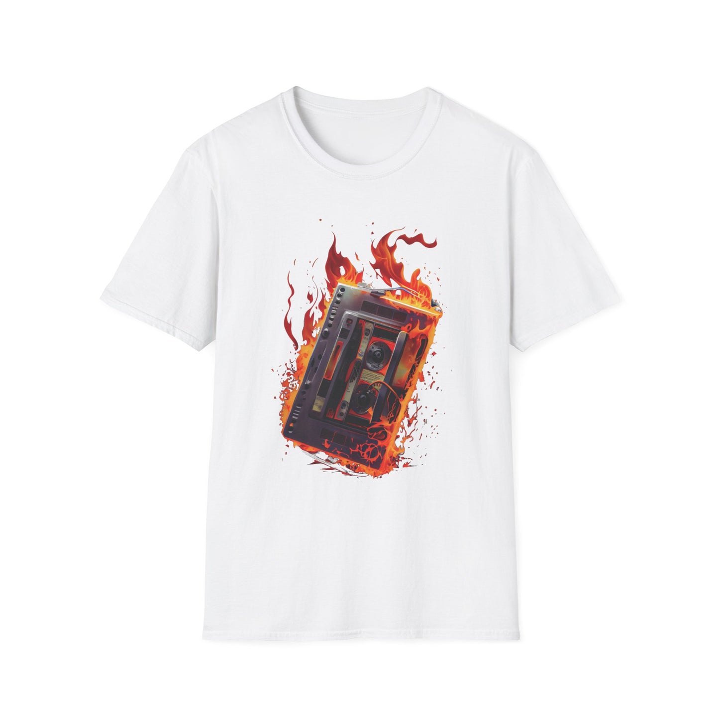 CASSETTE FLAMES_TEE