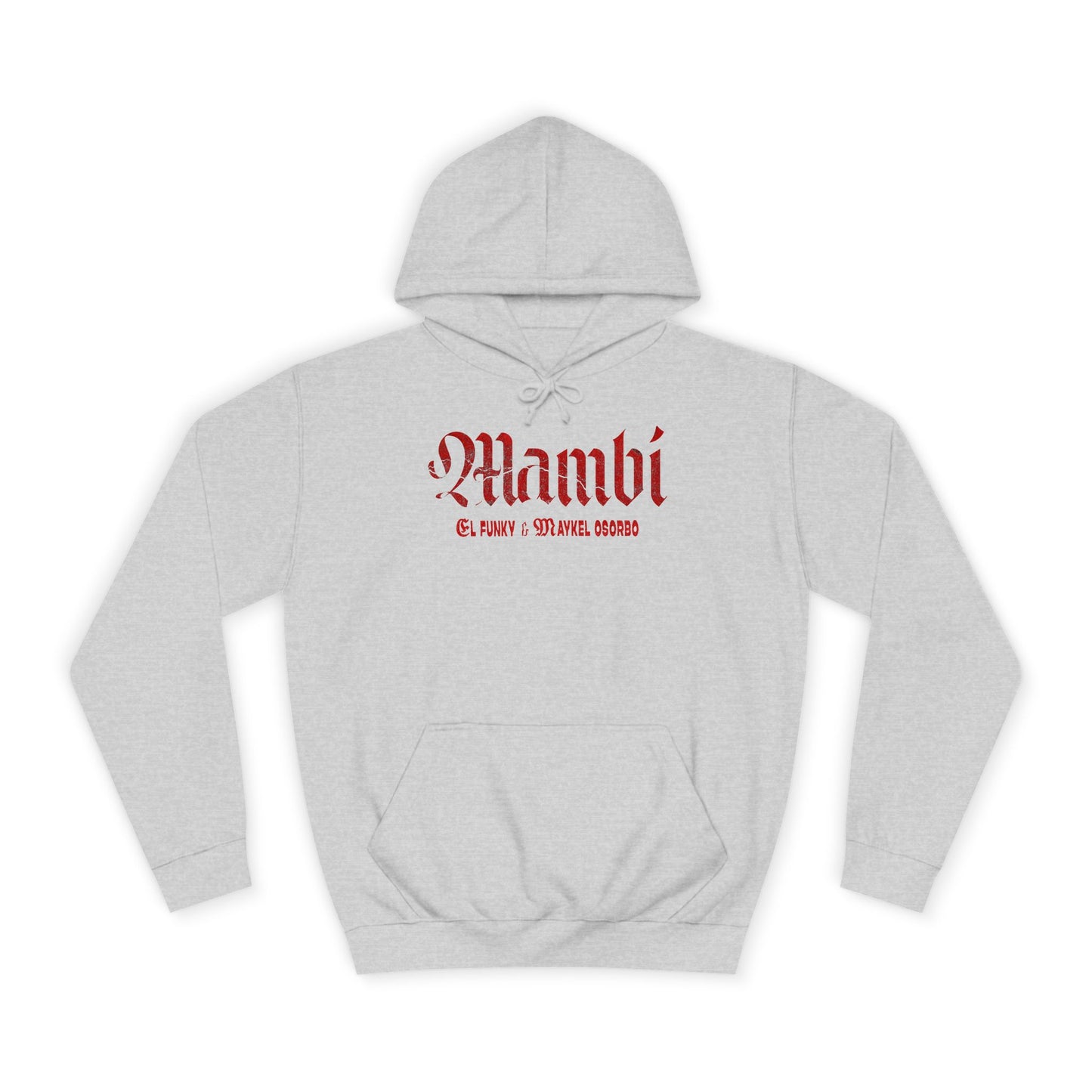 MAMBI_WHITE HOODIE