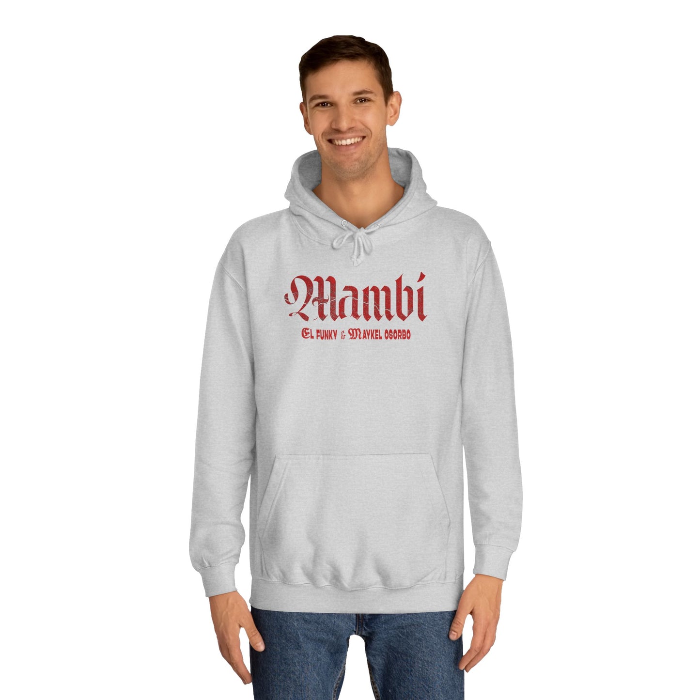 MAMBI_WHITE HOODIE