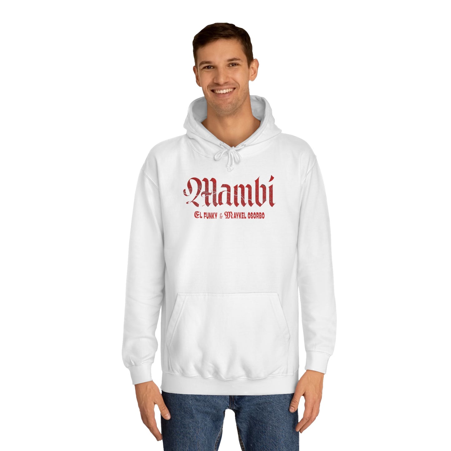 MAMBI_WHITE HOODIE