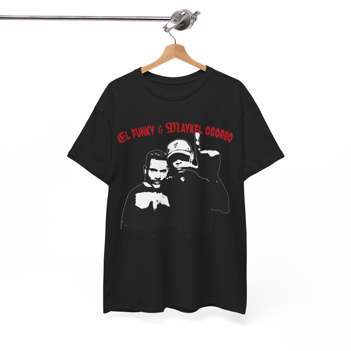 EL FUNKY & MAYKEL OSORBO BACK ART-SHIRT