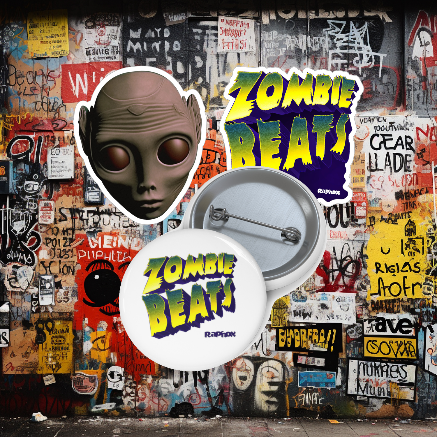 Discover our exclusive collection of stickers and pins featuring exceptionally original designs