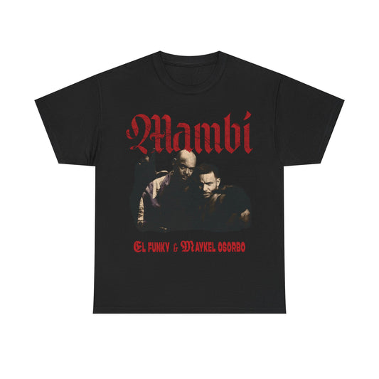 EL FUNKY & MAYKEL OSORBO MAMBÍ ALBUM ART-SHIRT