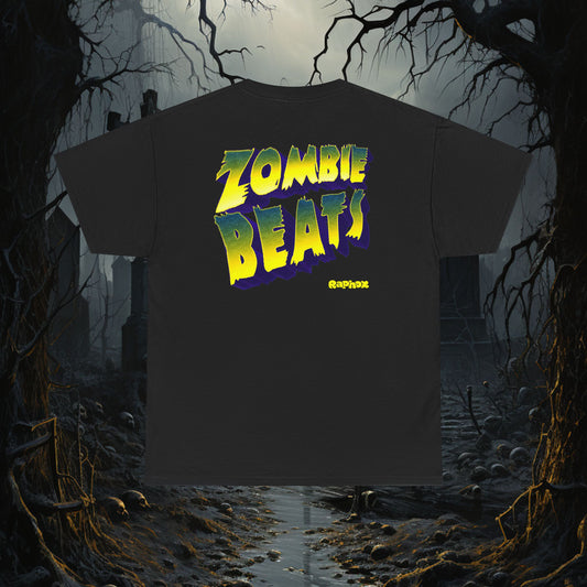 ZOMBIE TEE BACK ART