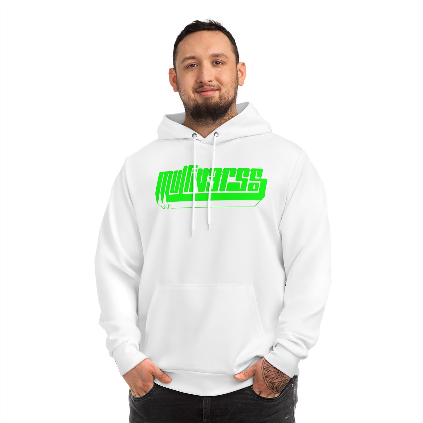 MULTIVERSOS WHITEOGREEN-HOODIE